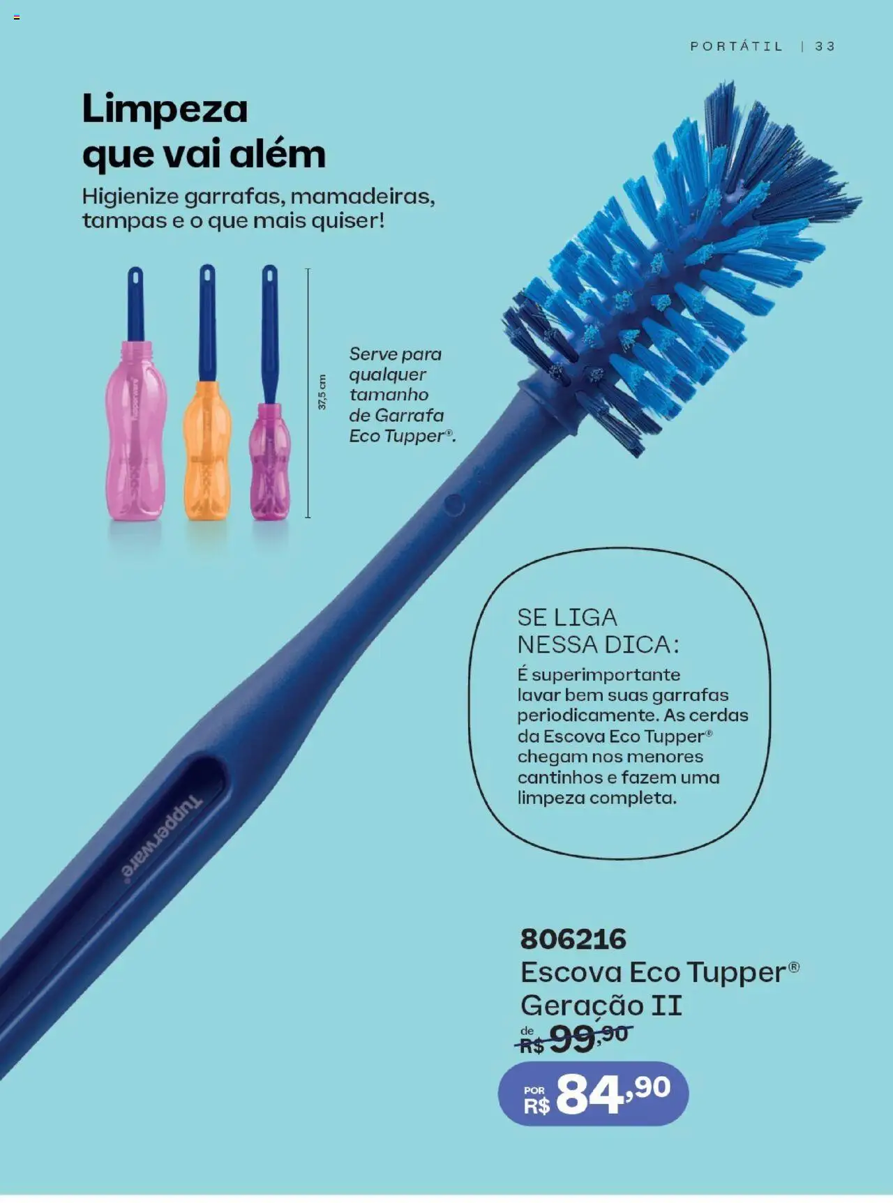 Tupperware Folheto - válido de 01.08.2025 | Página: 33 | Produtos: Escova