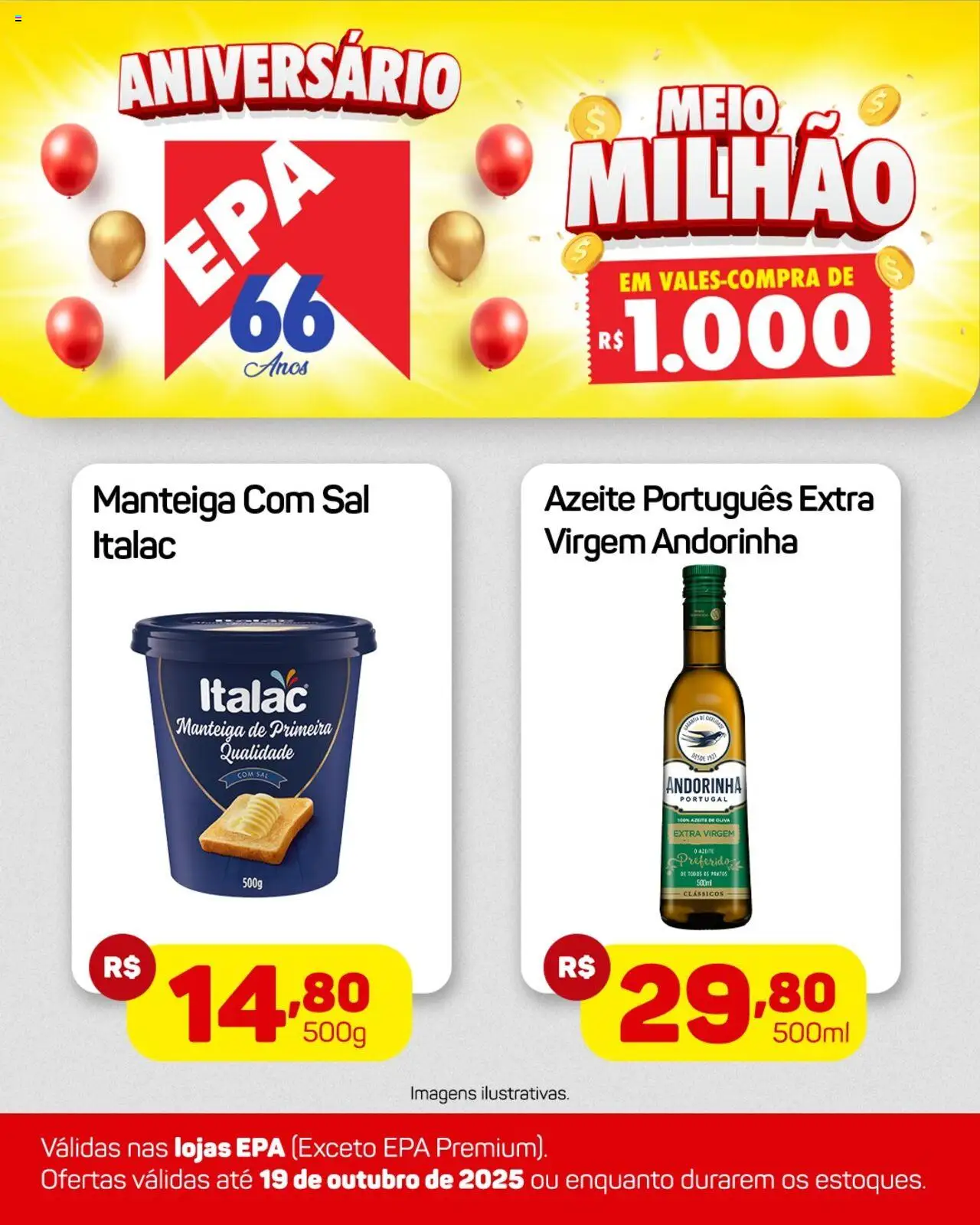 EPA Folheto - válido de 13.10.2025 | Página: 4 | Produtos: Manteiga, Sal, Azeite