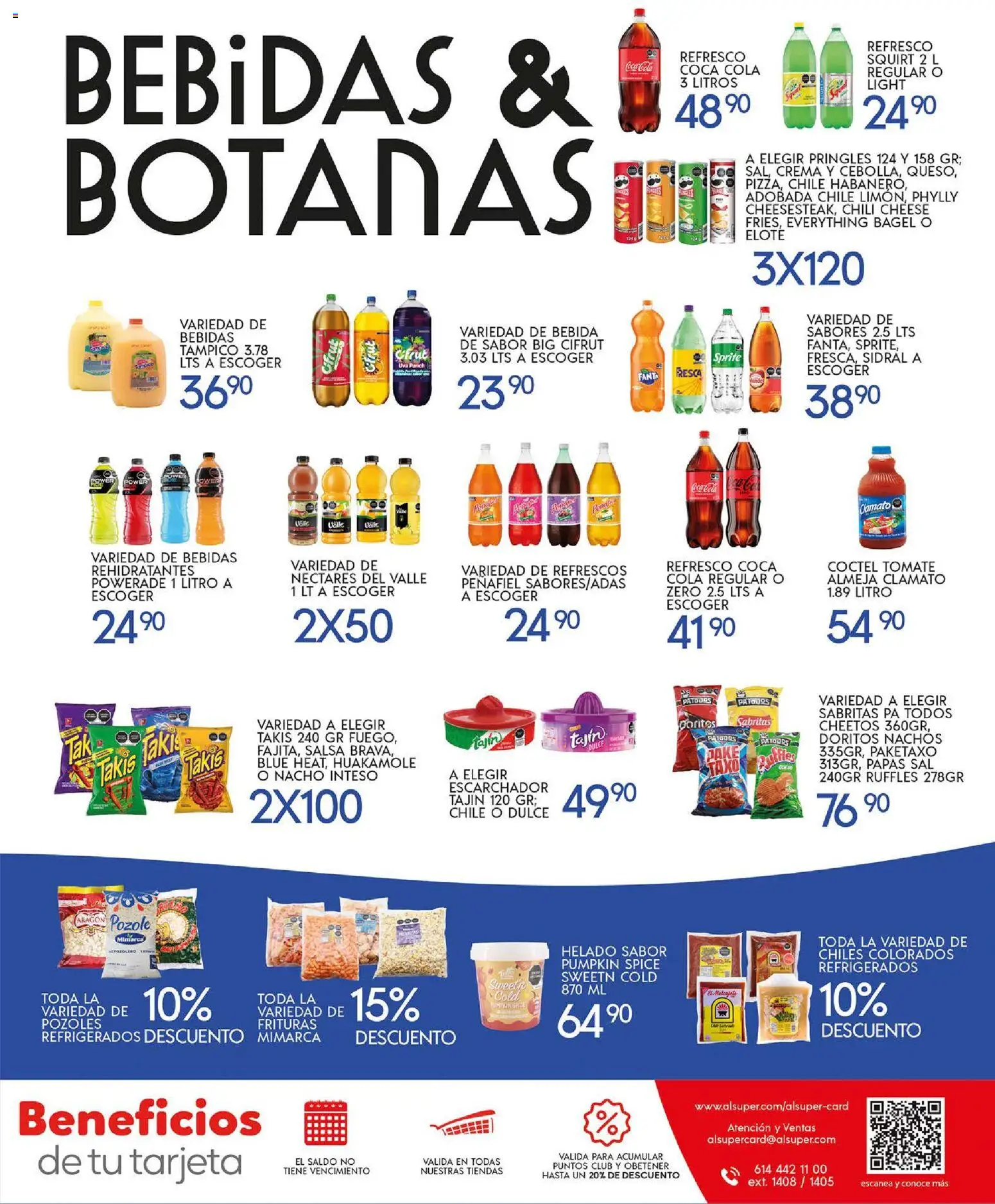 Nuevas ofertas de Alsuper válidas en toda la República Mexicana desde el 31.10.2025. ¡Encuentra las mejores ofertas en Alsuper folleto! | Página: 7 | Productos: Sal, Tomate, Uva, Helado