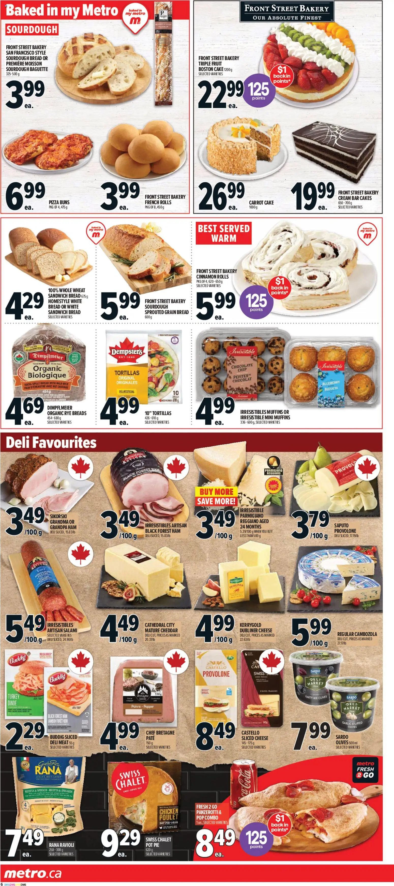 Metro flyer valid from 15.01.2026 | Page: 9 | Products: Carrot, Cream, Cheese, Bread