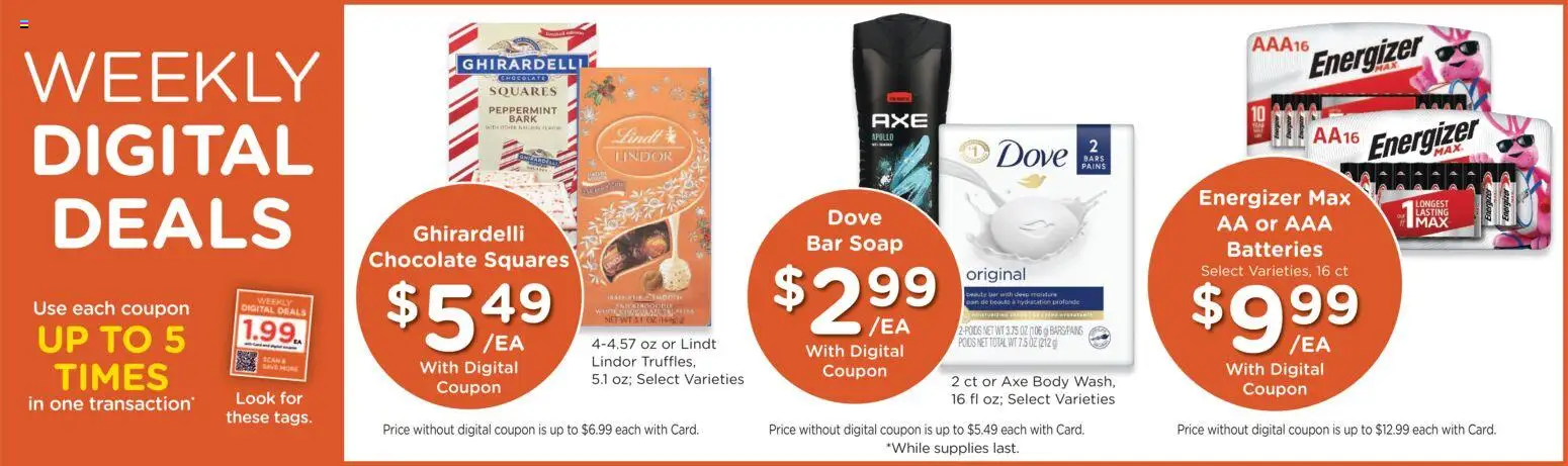 QFC Weekly Ad - valid from 17.12.2025 | Page: 3 | Products: Axe, Peppermint, Soap, Bar Soap