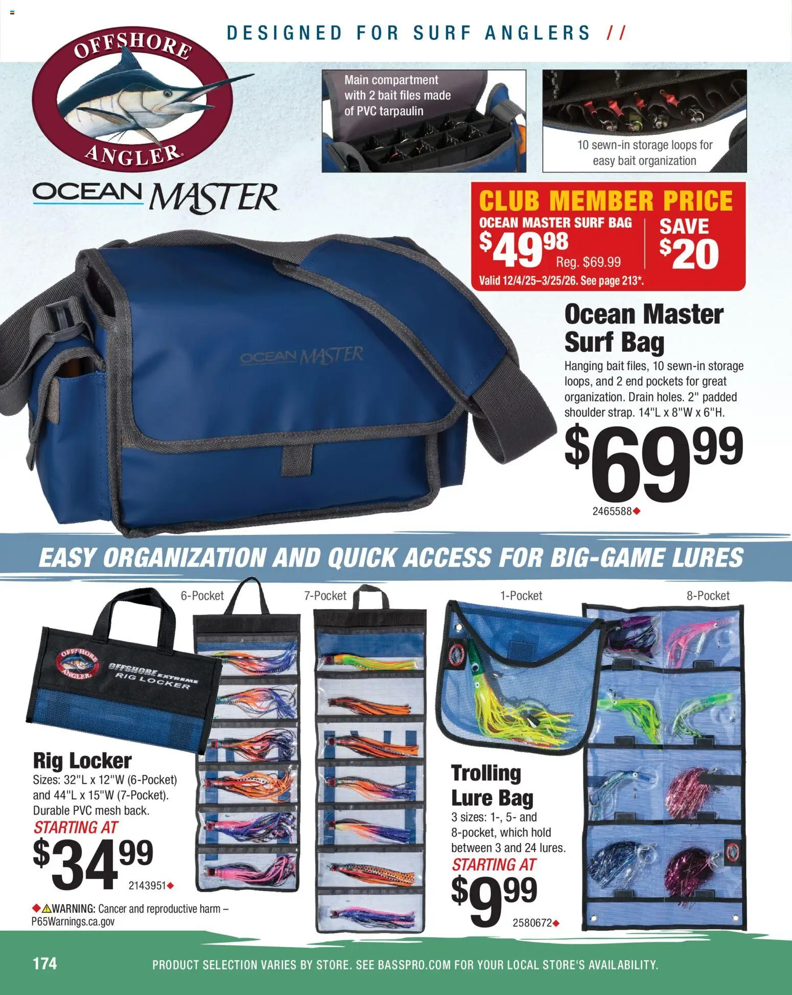 Cabela's Saltwater Specialist 26 - valid from 15.12.2025 | Page: 174 | Products: Lure, Bag, Rig, Bait