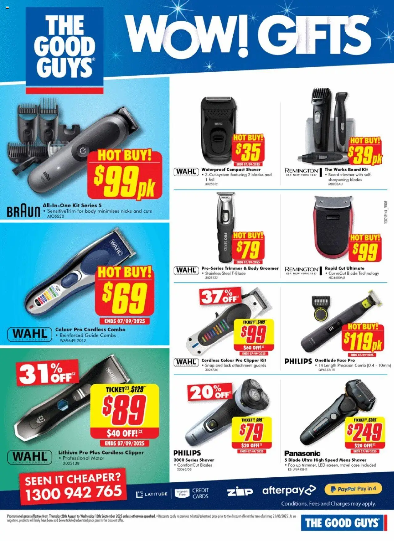 The Good Guys catalogue - valid from 27.08.2025 | Page: 28 | Products: Combs, Case