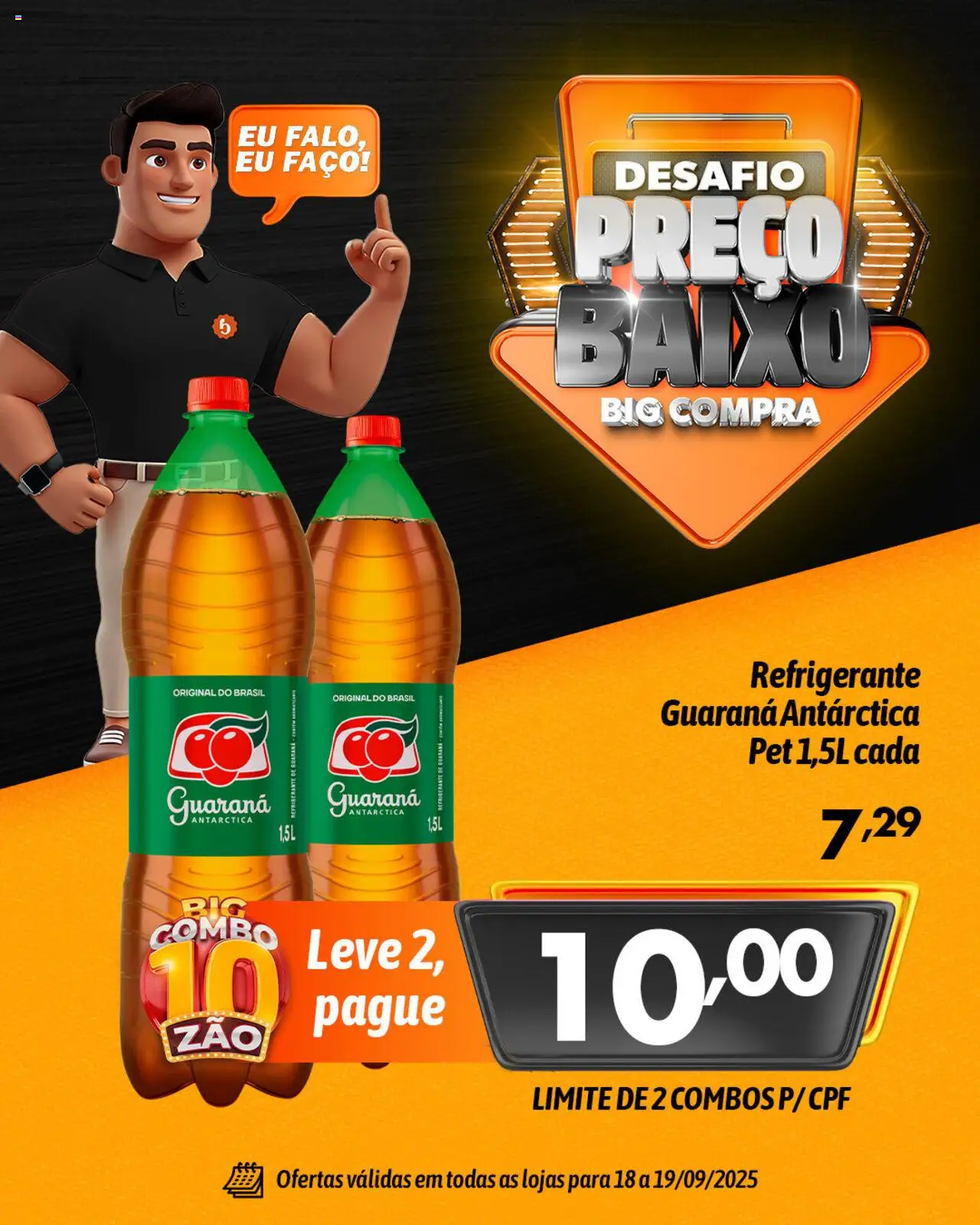Big Compra Folheto - válido de 18.09.2025 | Página: 6 | Produtos: Guaraná, Baixo, Refrigerante