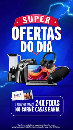Casas Bahia promoções - Pré-Visualização do folheto da loja Casas Bahia, válido de 08.01.2026