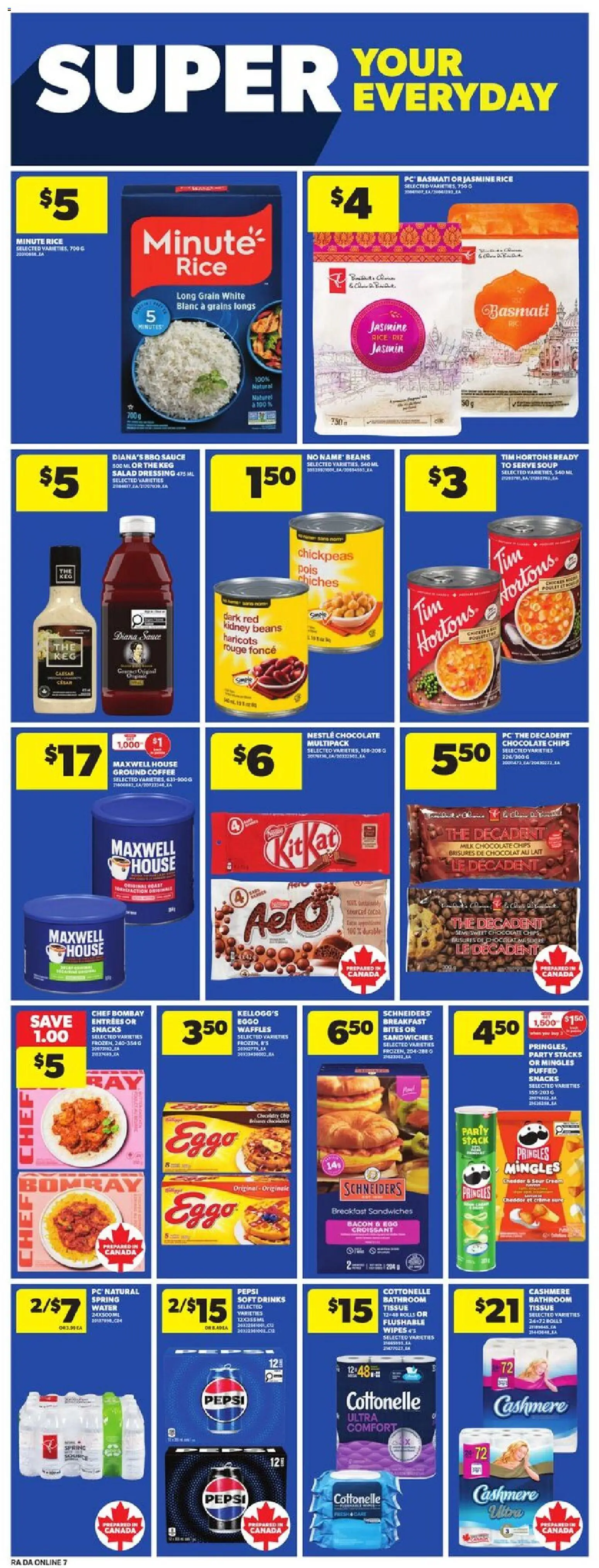 Atlantic Superstore flyer valid from 19.02.2026 | Page: 18 | Products: Rice, Chips, Coffee, Chocolate