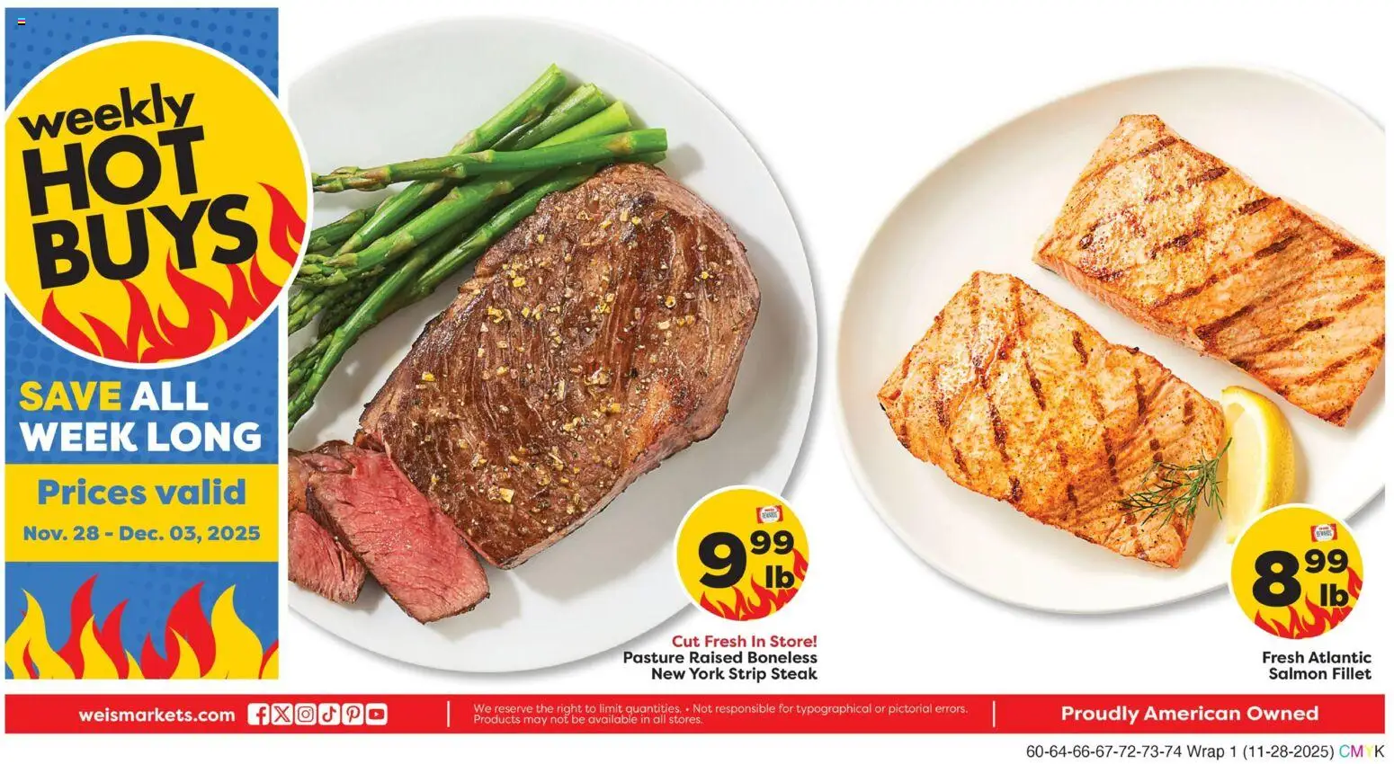 Weis Weekly Ad - valid from 28.11.2025 | Page: 1
