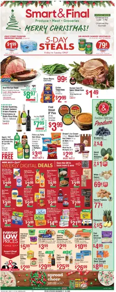 Preview of Smart & Final weekly ads valid from 19.12.2025