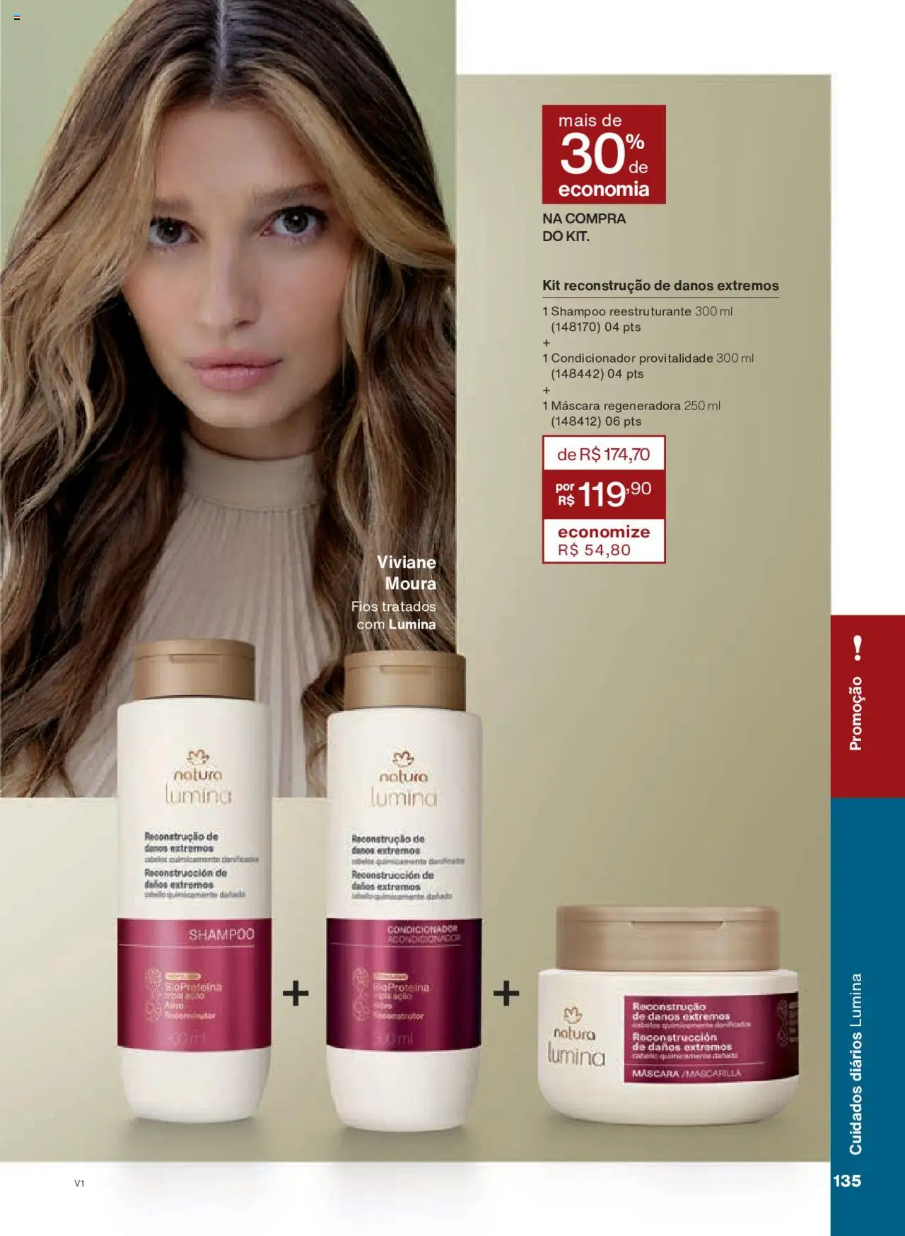 Natura Folheto - válido de 18.08.2025 | Página: 135 | Produtos: Shampoo, Condicionador