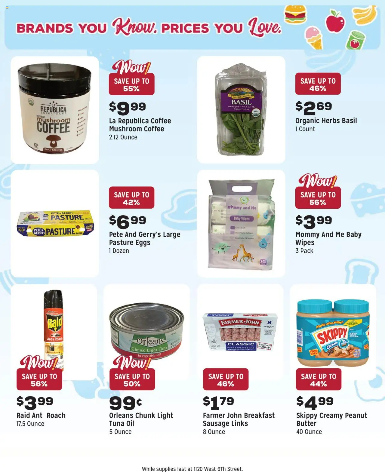 Grocery Outlet Weekly Ad - CA - valid from 10.09.2025 | Page: 3 | Products: Butter, Oil, Pork, Sausage