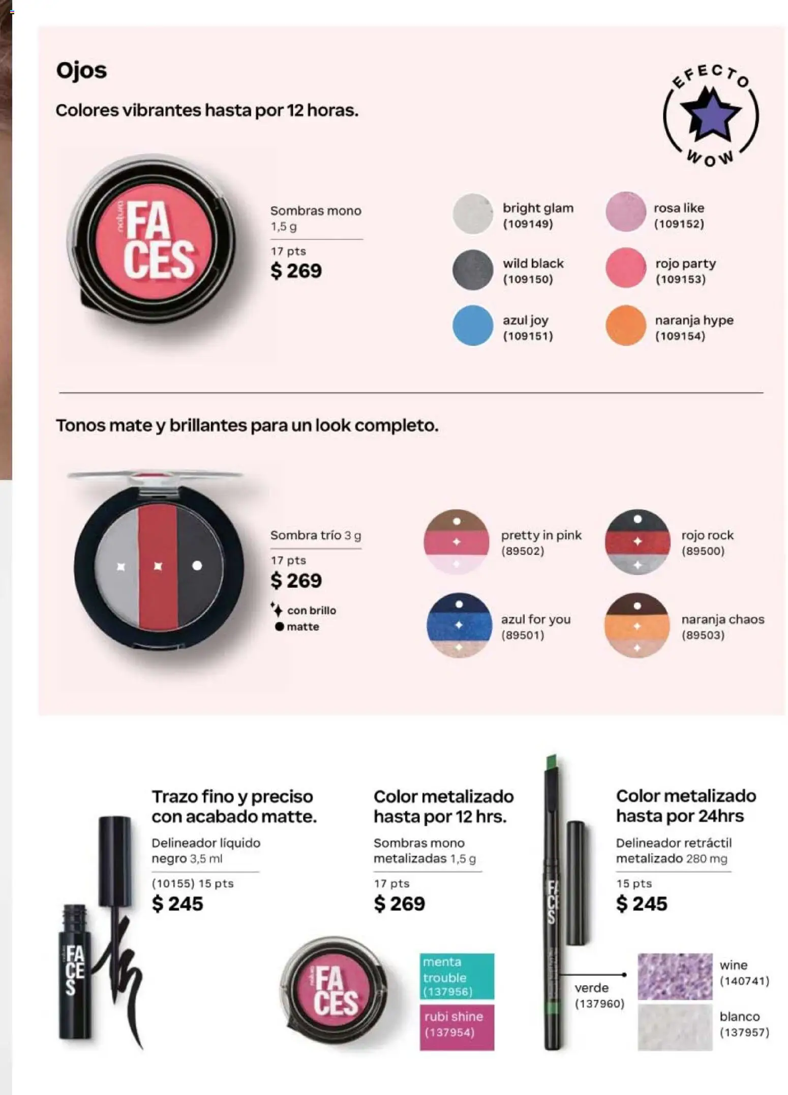 Nuevas ofertas de Natura válidas en toda la República Mexicana desde el 02.04.2026. ¡Encuentra las mejores ofertas en Natura campaña 6 2026! | Página: 95 | Productos: Brillo, Sombra, Moño, Delineador