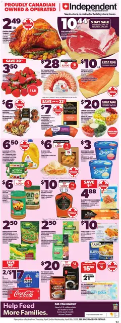 Preview of Independent Grocer flyer - NS from shop Independent Grocer valid from 02.04.2026