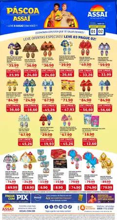 Assaí Atacadista ofertas - RJ - Pré-Visualização do folheto da loja Assaí Atacadista, válido de 01.04.2026