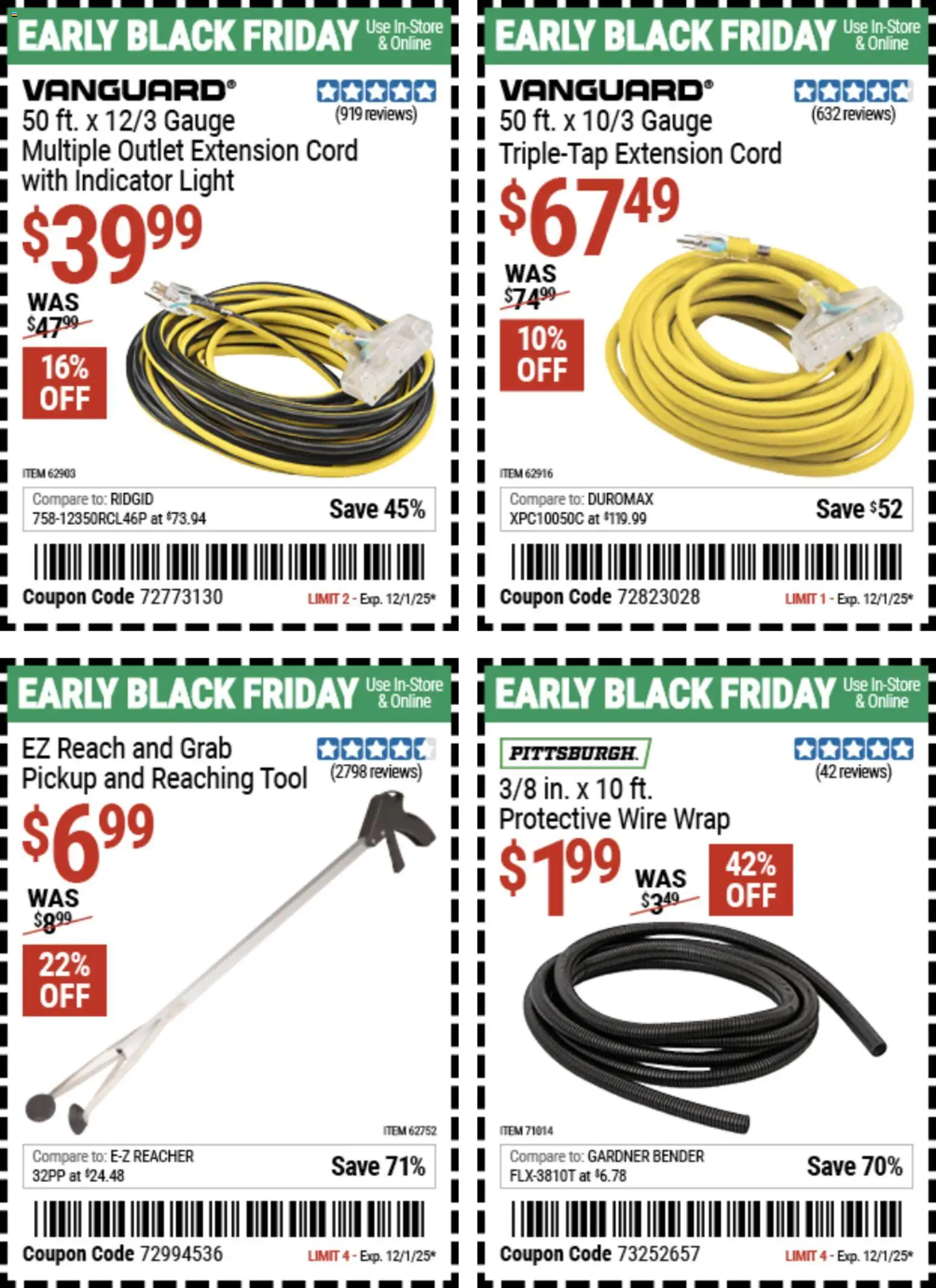 Harbor Freight Early Black Friday - valid from 10.11.2025 | Page: 32