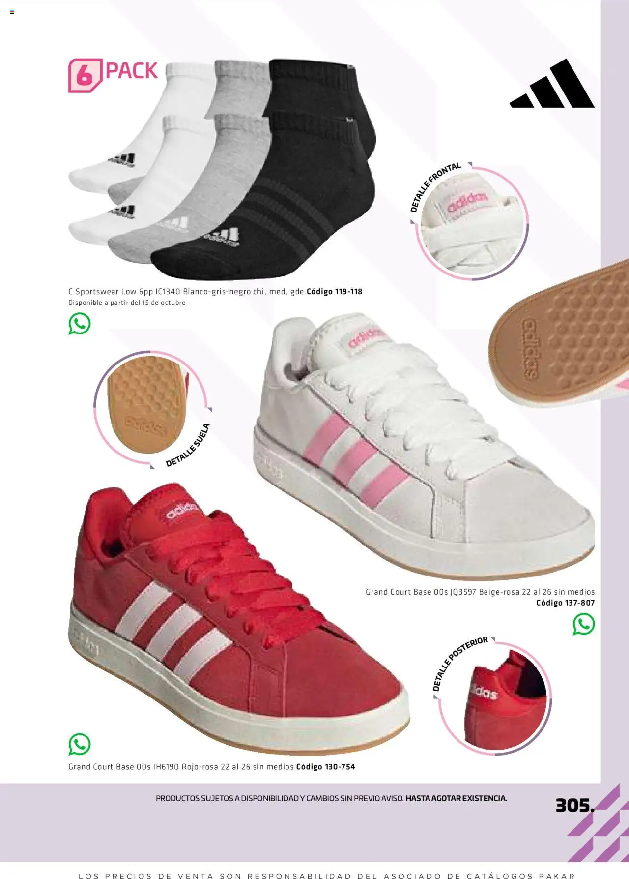 Nuevas ofertas de SC Pakar válidas en toda la República Mexicana desde el 29.08.2025. ¡Encuentra las mejores ofertas en SC Pakar - Catálogo Otoño Women! | Página: 305