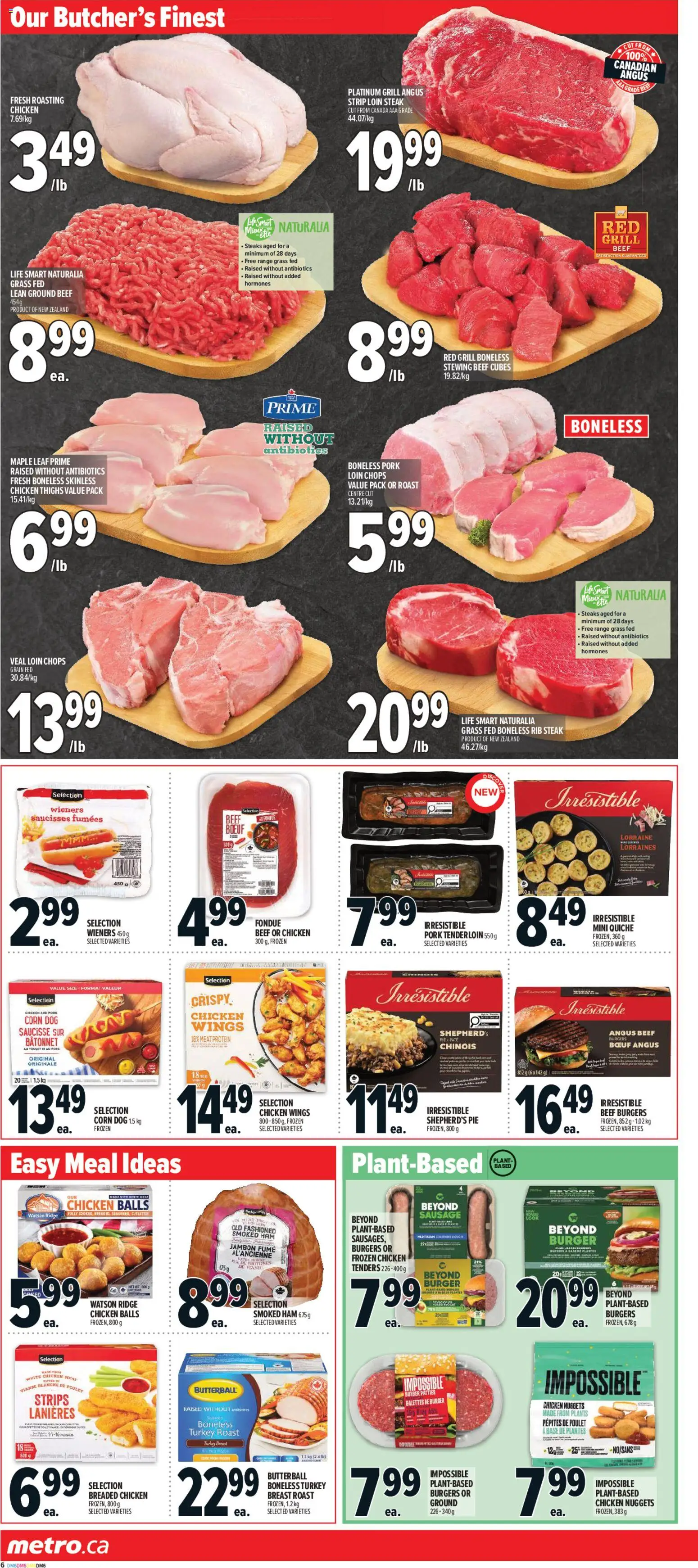 Metro flyer valid from 29.01.2026 | Page: 8 | Products: Beef, Turkey, Grill, Ham