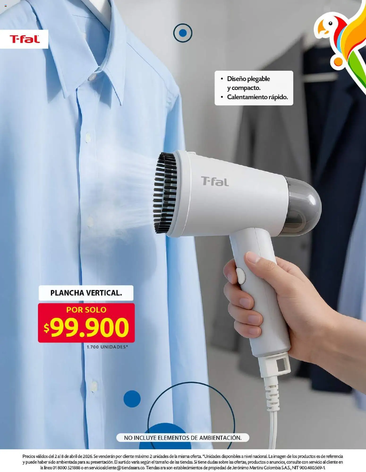 Ara revista - valida desde el 02.04.2026 | Página: 15 | Productos: Plancha, Sobre