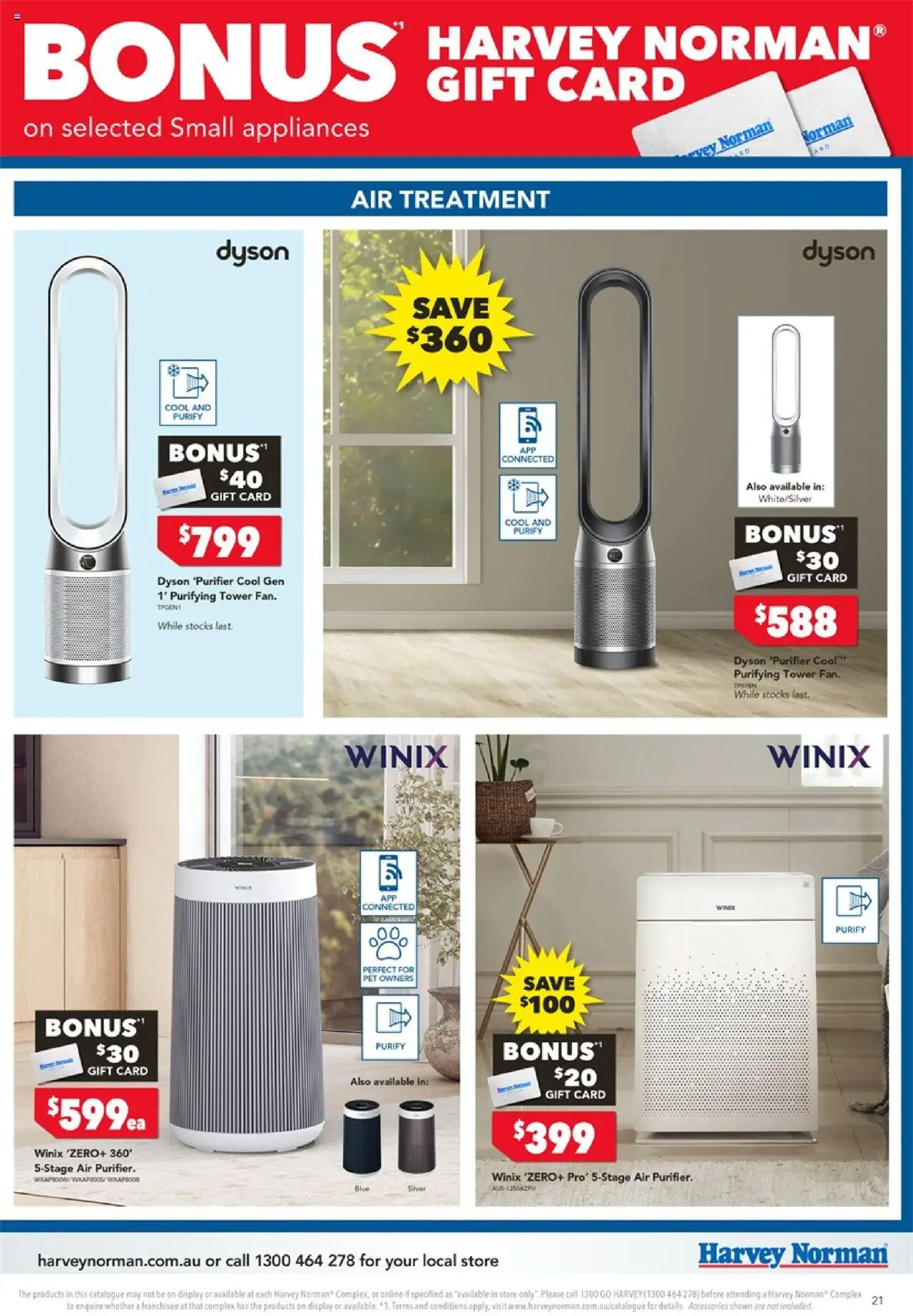 Harvey Norman catalogue - valid from 18.10.2025 | Page: 21 | Products: Accessories, Treatment