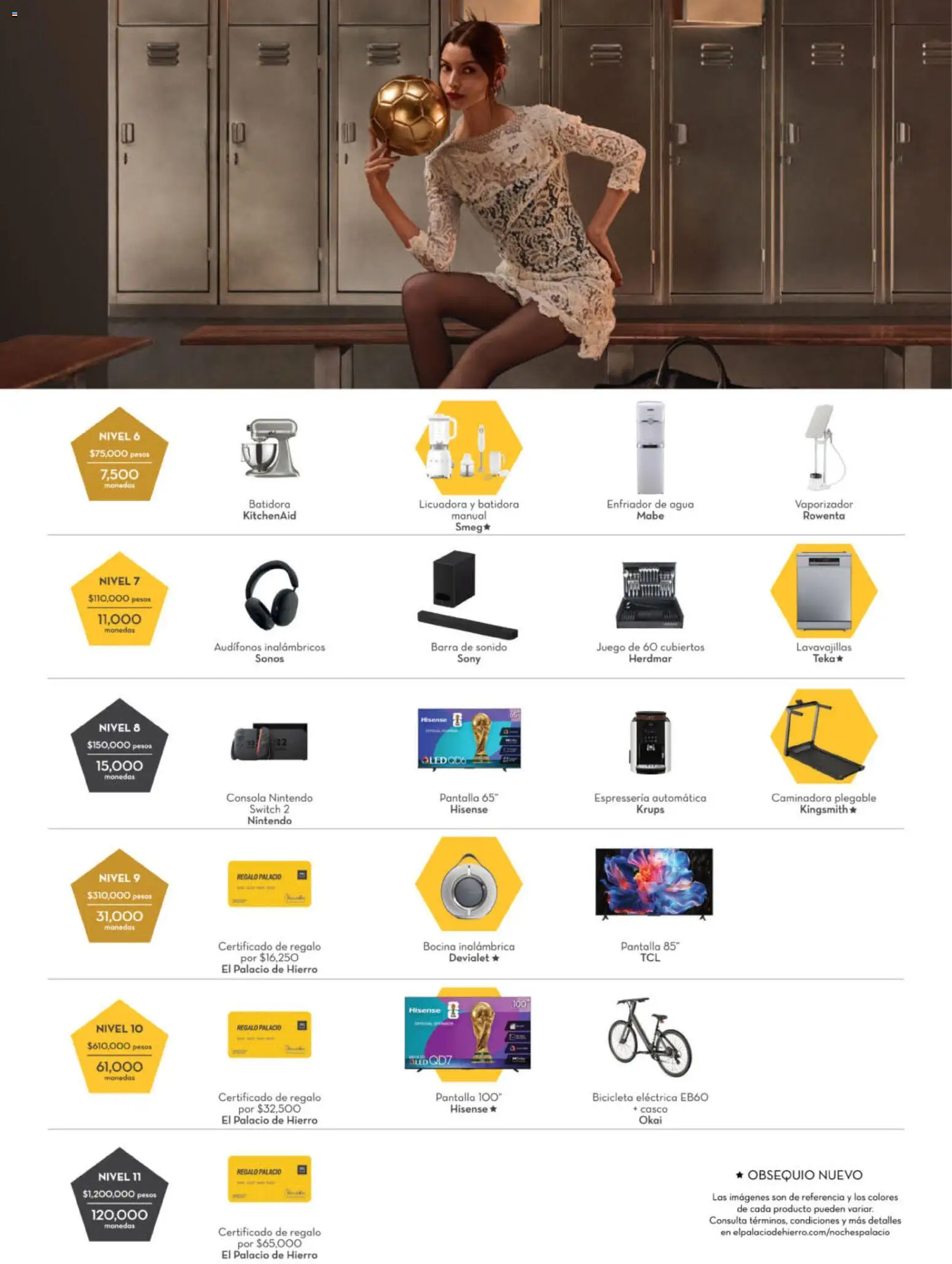 Nuevas ofertas de Palacio De Hierro válidas en toda la República Mexicana desde el 01.04.2026. ¡Encuentra las mejores ofertas en Palacio De Hierro catálogo! | Página: 15 | Productos: Agua, Bocina, Lavavajillas, Barra