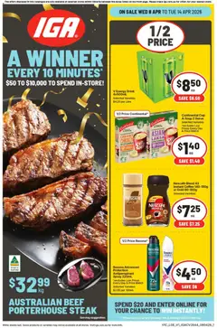 Preview of IGA catalogue VIC - valid from 08.04.2026