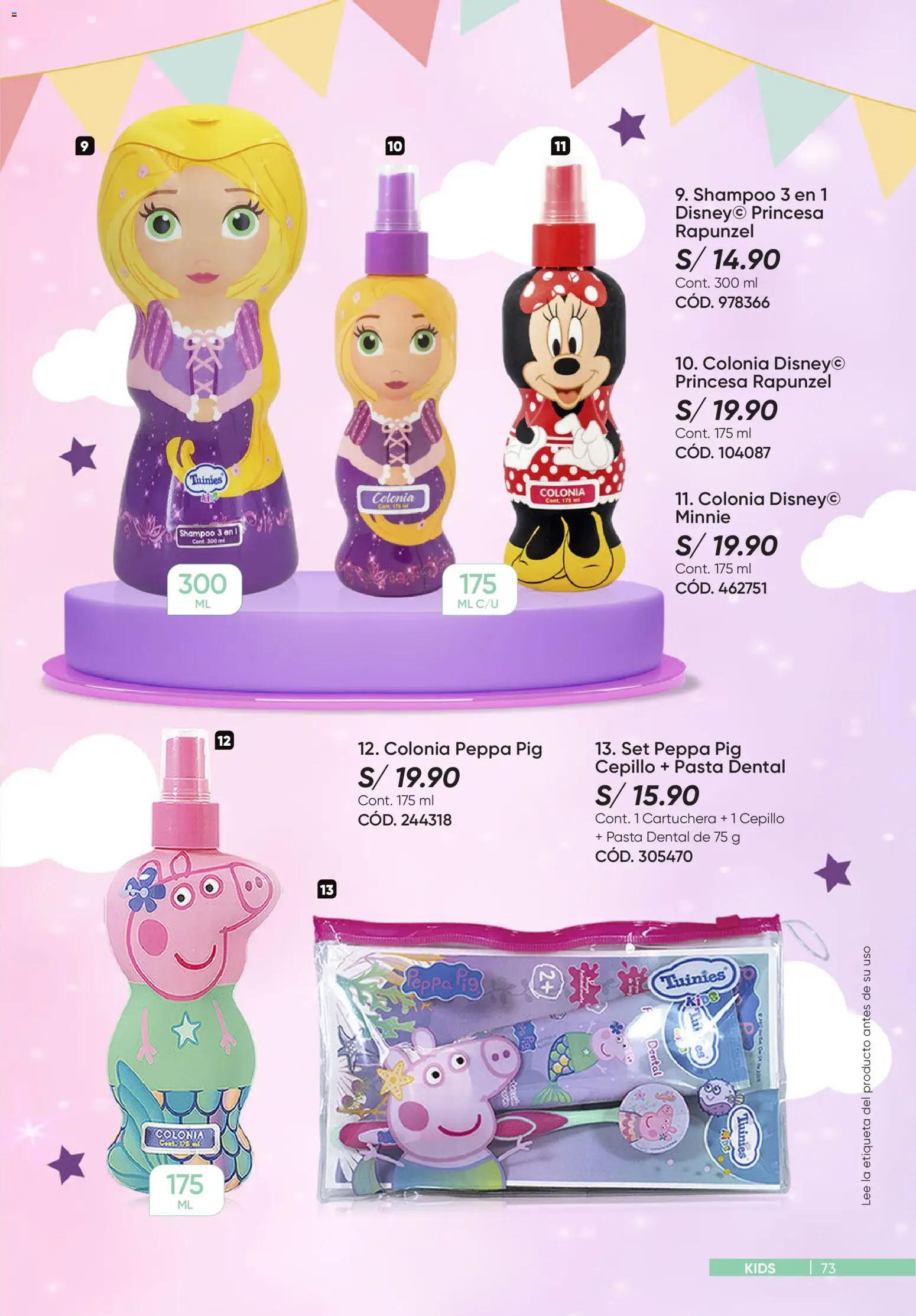 Catálogo Azzorti válido desde 24.11.2025 | Página: 73 | Productos: Shampoo, Pasta dental, Pasta