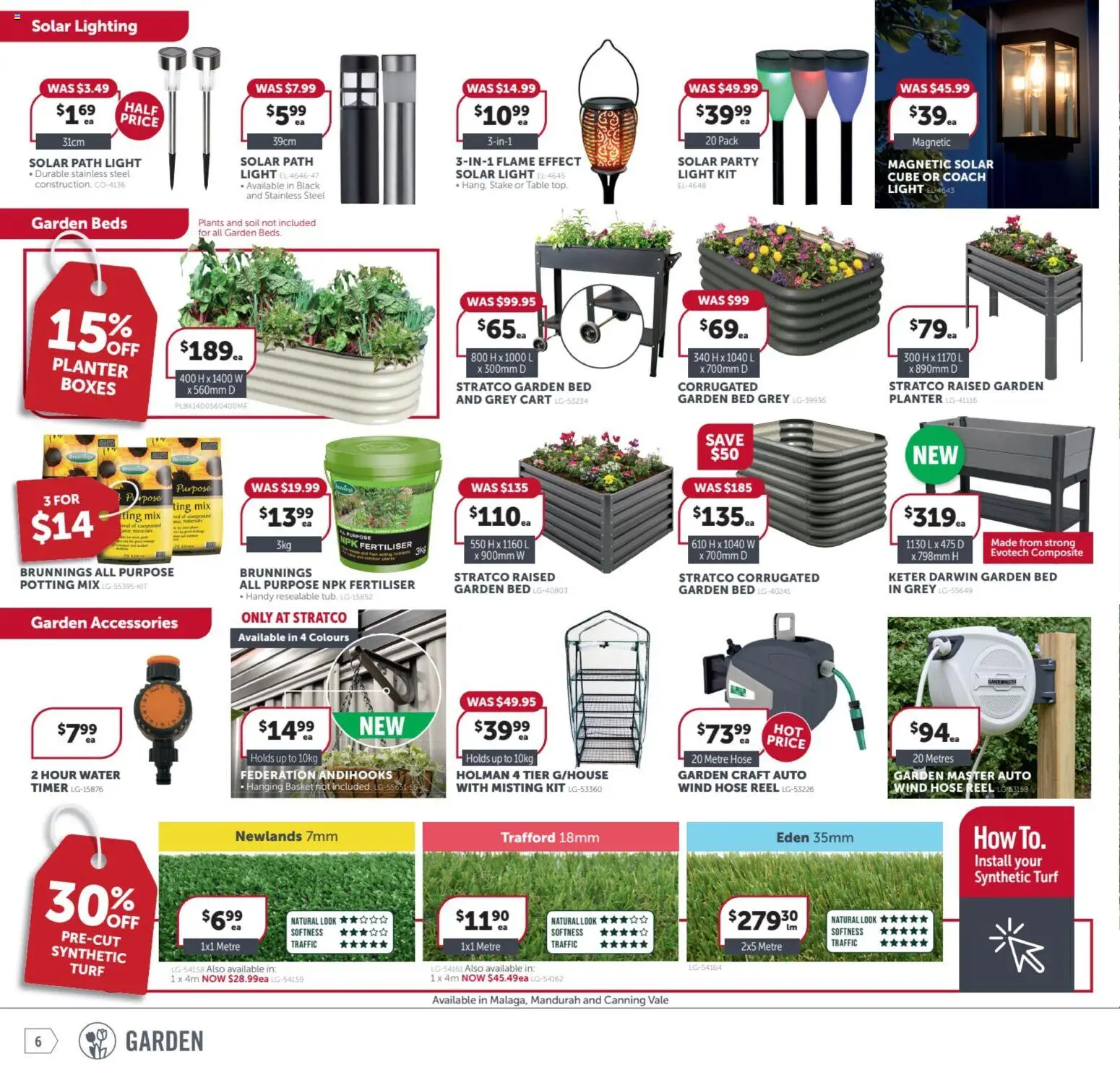 Stratco catalogue - valid from 23.01.2026 | Page: 6 | Products: Basket, Light, Cart, Accessories