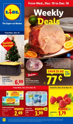 Preview of Lidl weekly ads valid from 10.12.2025