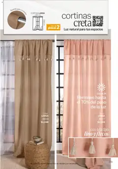 Vista previa de Vianney catálogo Primavera, nuevo folleto de la tienda, válido en México a partir del 07.03.2025 | Página: 239 | Productos: Cortinas