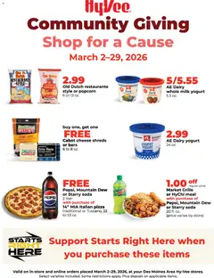 Preview of HyVee weekly ads valid from 06.03.2026
