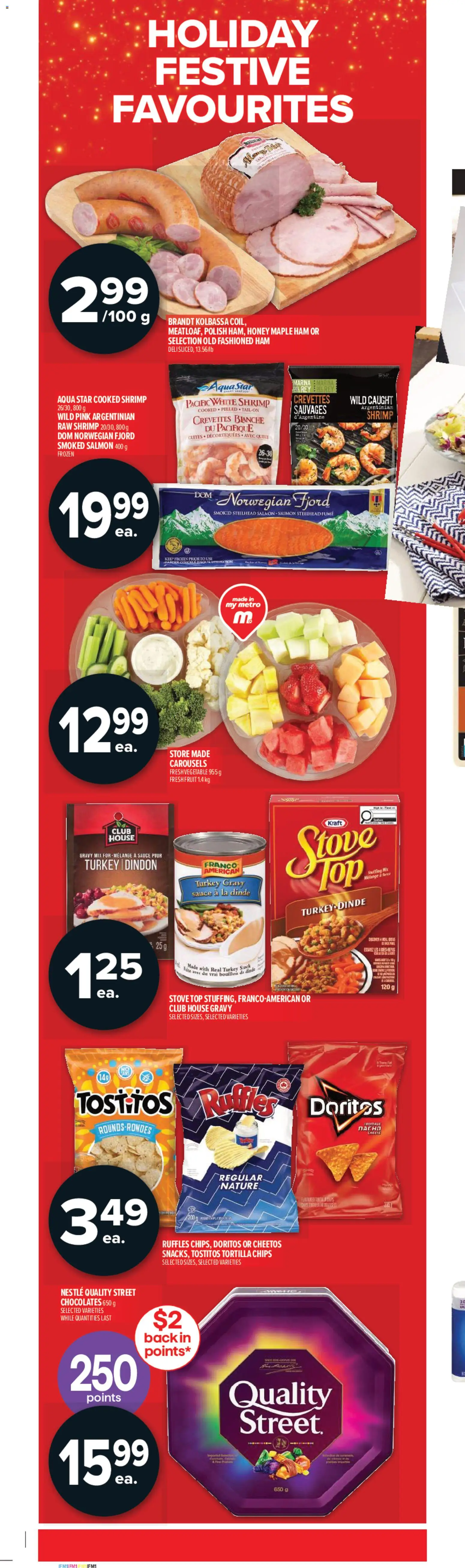Metro flyer valid from 11.12.2025 | Page: 2 | Products: Chips, Turkey, Stove, Ham