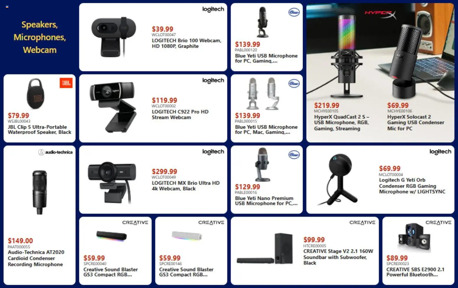 Canada Computers flyer valid from 06.03.2026 | Page: 15 | Products: PC, Microphone