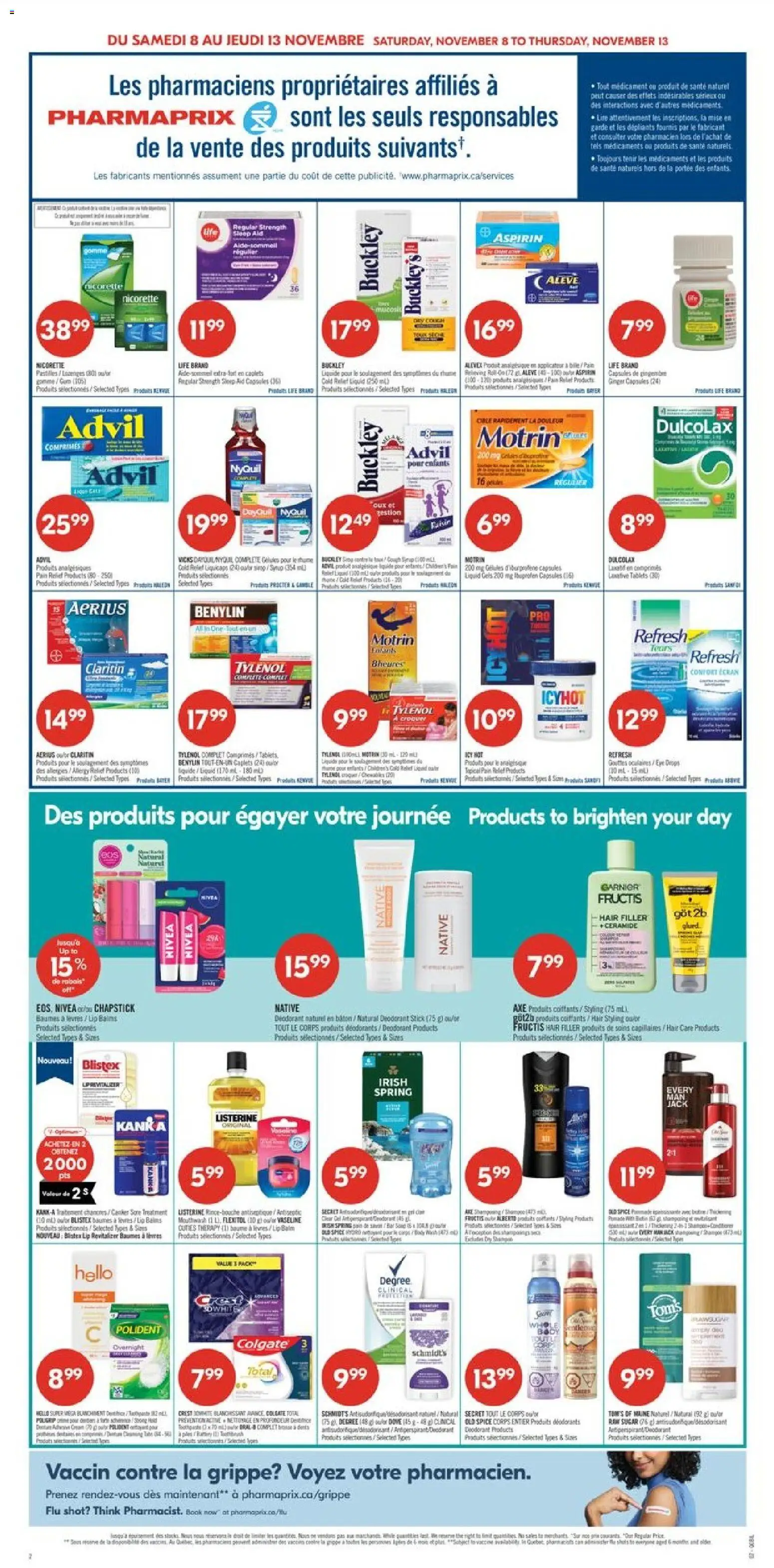 Pharmaprix flyer valid from 08.11.2025 | Page: 4