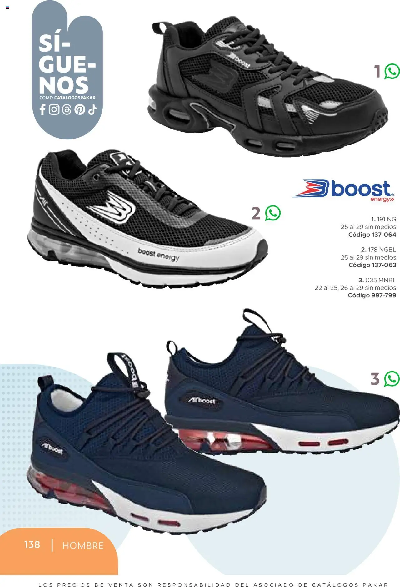 Nuevas ofertas de SC Pakar válidas en toda la República Mexicana desde el 24.07.2025. ¡Encuentra las mejores ofertas en SC Pakar - Catálogo Hombre otoño / invierno! | Página: 138