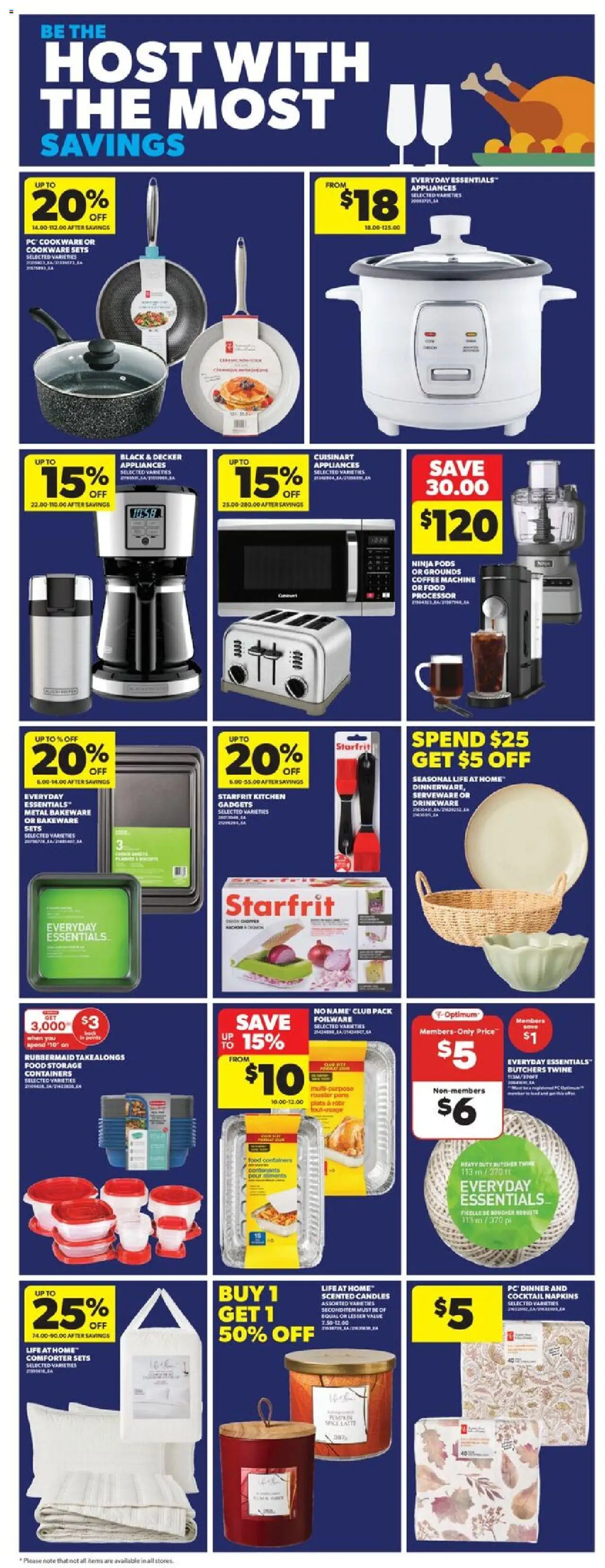 Real Canadian Superstore flyer valid from 25.09.2025 | Page: 10 | Products: PC, Coffee