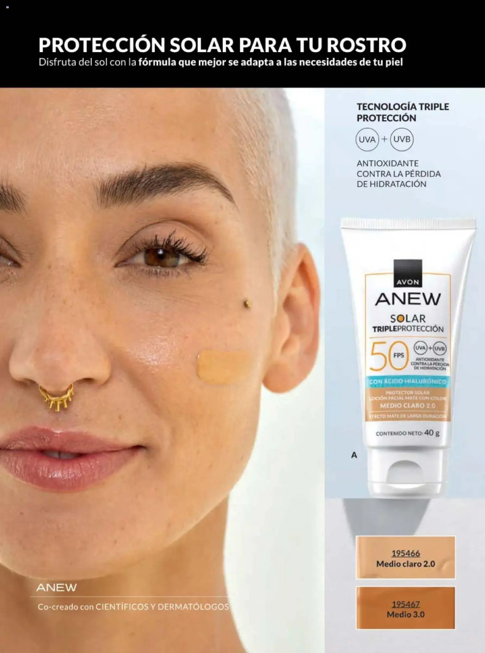 Nuevas ofertas de AVON válidas en toda la República Mexicana desde el 07.11.2025. ¡Encuentra las mejores ofertas en AVON campaña 17 2025! | Página: 156 | Productos: Loción, Uva, Mate, Protector solar