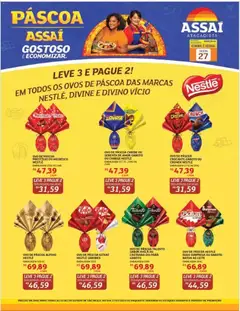 Assaí Atacadista ofertas - SP - Pré-Visualização do folheto da loja Assaí Atacadista, válido de 27.03.2026