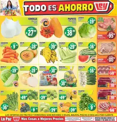 Vista previa de Casa Ley folleto Las ofertas de frutas y verdunas La Paz, nuevo folleto de la tienda, válido en México a partir del 16.04.2026