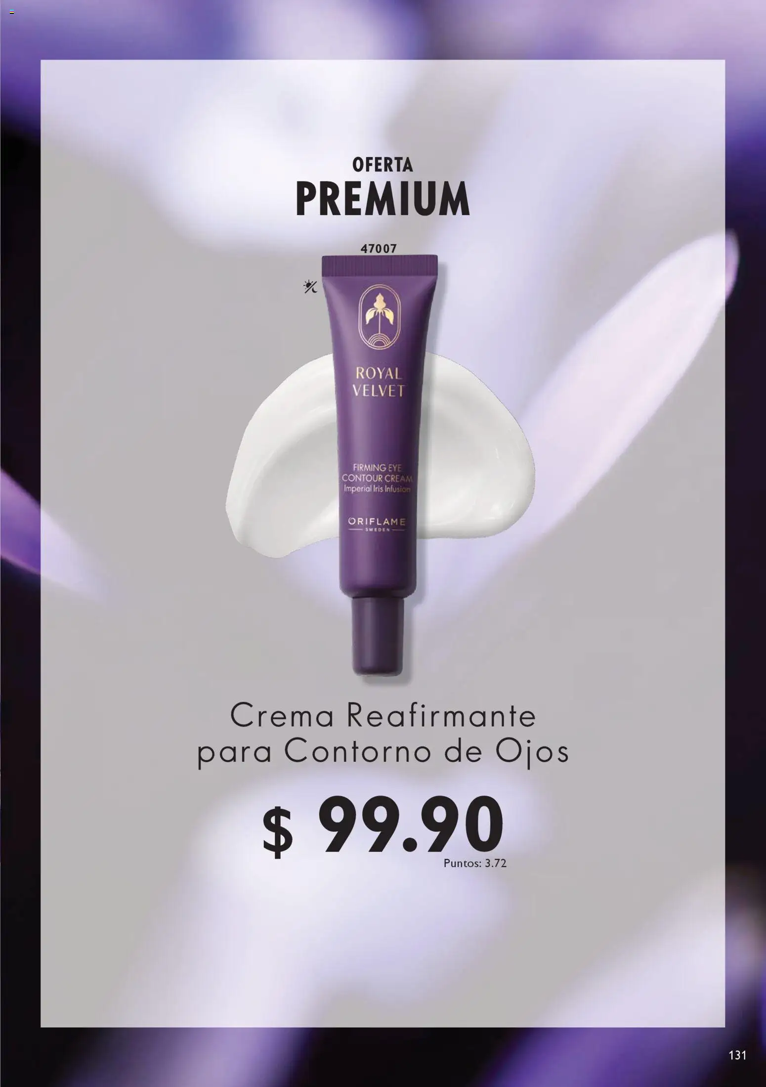Nuevas ofertas de Oriflame válidas en toda la República Mexicana desde el 06.12.2025. ¡Encuentra las mejores ofertas en Oriflame campaña 12 2025! | Página: 131 | Productos: Contorno de ojos, Crema, Contorno