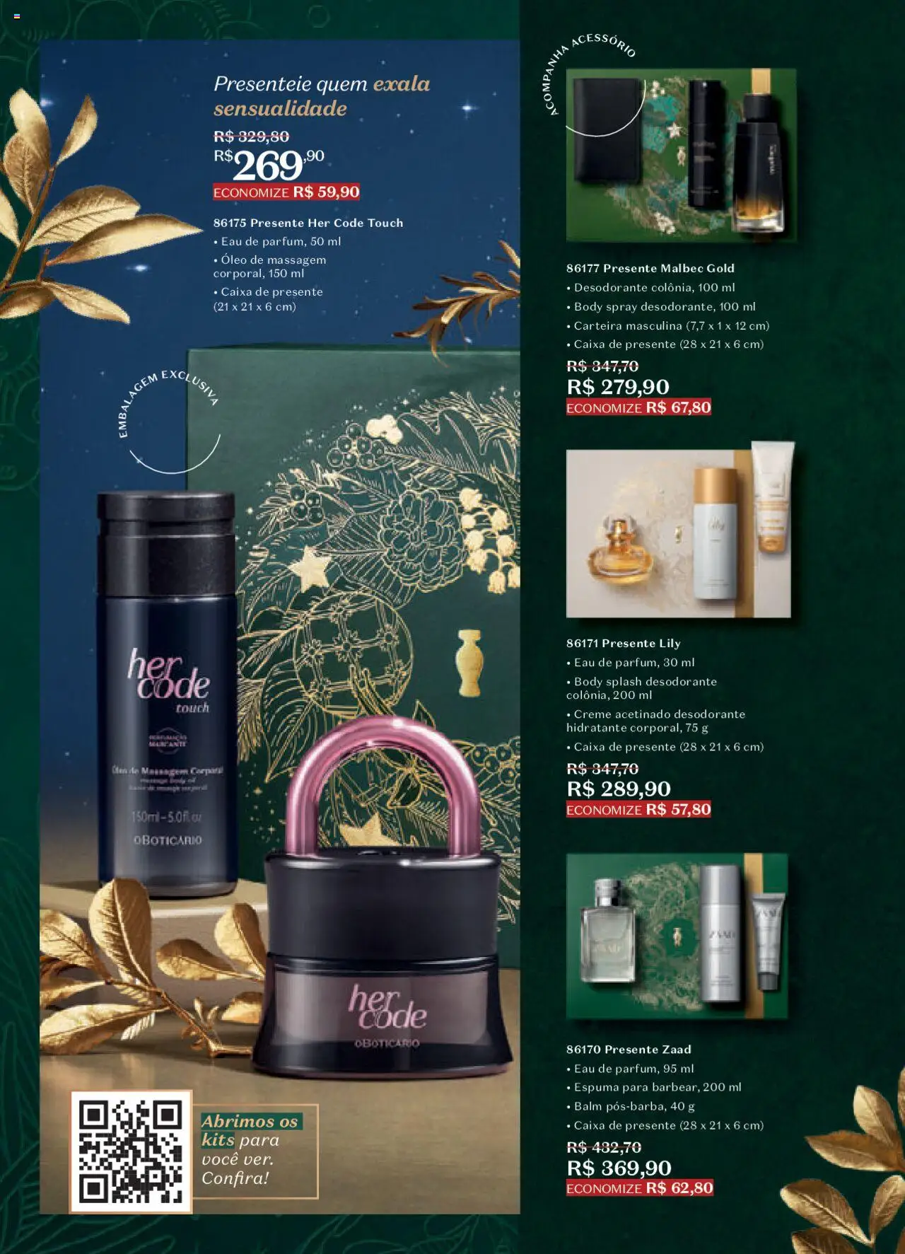 O Boticário Folheto - válido de 13.10.2025 | Página: 6 | Produtos: Caixa, Óleo, Creme, Carteira