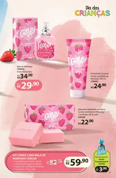 Jequiti Folheto - válido de 22.08.2025 | Página: 9 | Produtos: Hidratante corporal, Desodorante, Sabonete, Bala