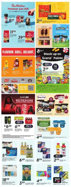 Safeway flyer valid from 10.07.2025 | Page: 21 | Products: Cookies, Yogurt, Coffee, Beer