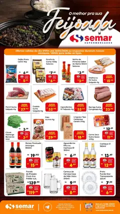 Semar Supermercado ofertas Feijoada  - Pré-Visualização do folheto da loja Semar Supermercado, válido de 07.04.2026