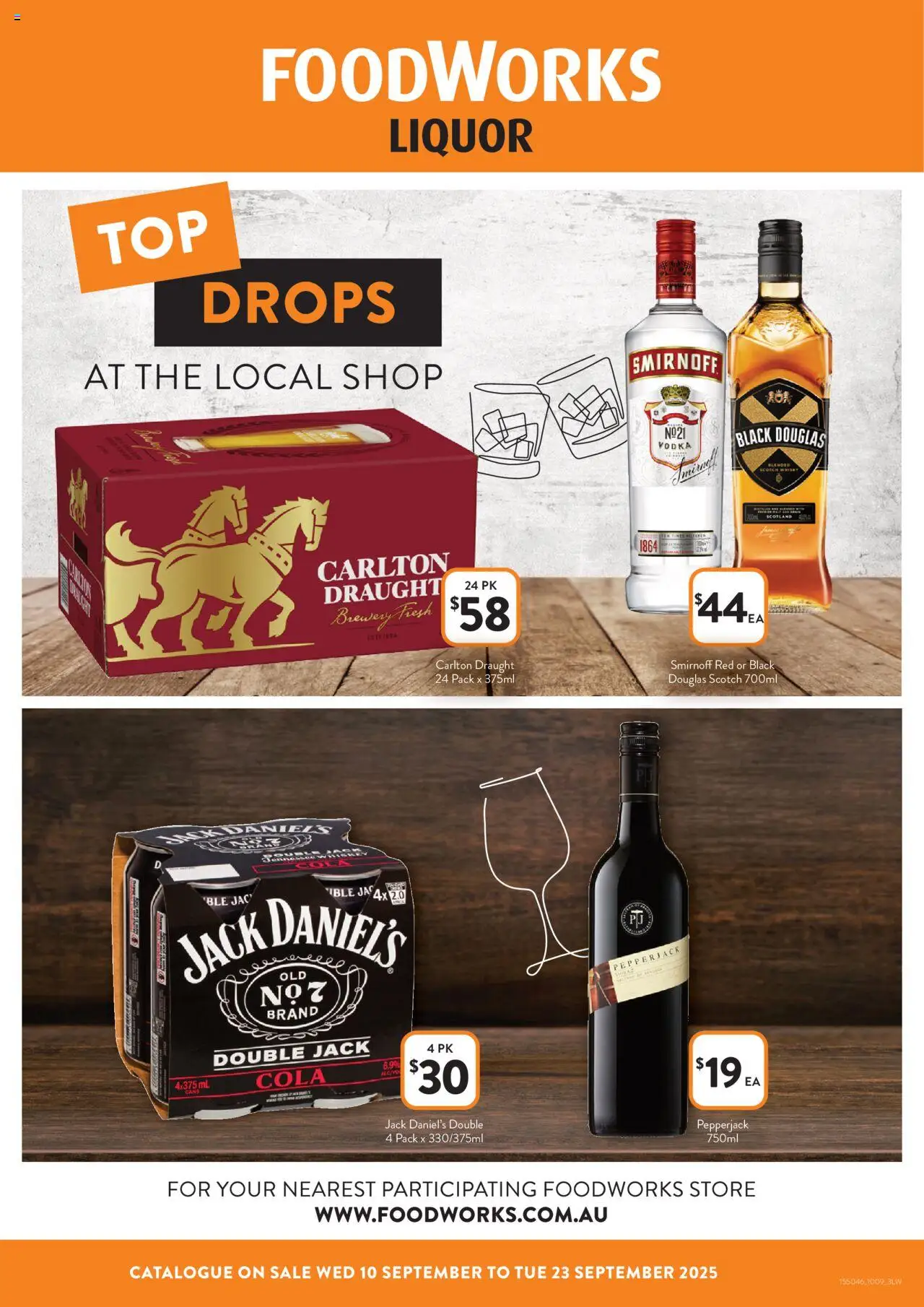 Foodworks catalogue - valid from 10.09.2025 | Page: 11 | Products: Vodka, Scotch
