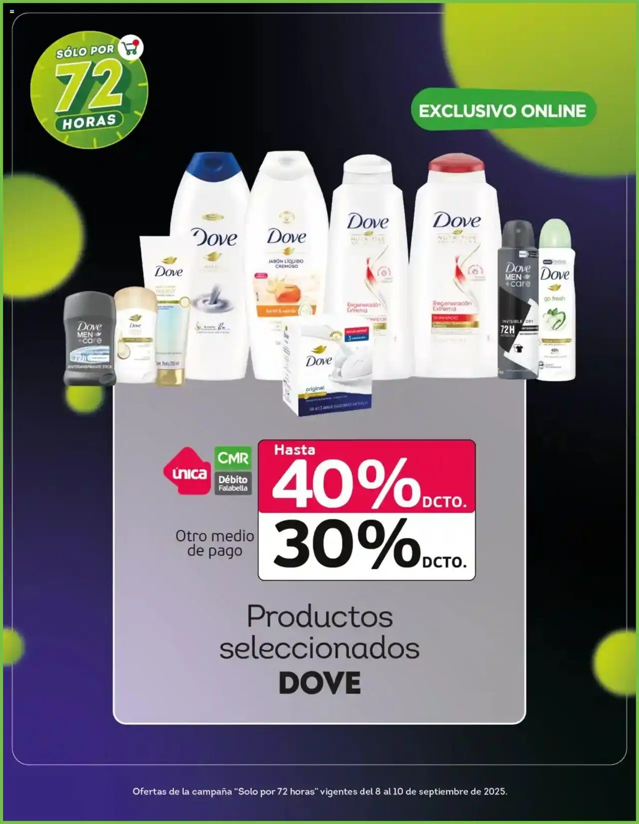 Tottus ofertas  │ válido desde el 08.09.2025 | Página: 6 | Productos: Jabón, Antitranspirante, Campana, Shampoo