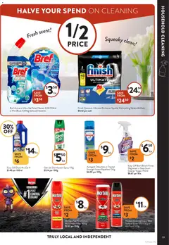 Preview of Foodworks Catalogue  - valid from 03.12.2025 | Page: 33 | Products: Toilet, Soap, Water, Pest control