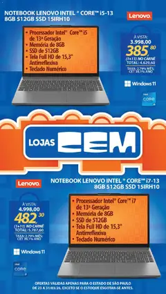 Lojas Cem - Ofertas atuais - Pré-Visualização do folheto da loja Lojas Cem, válido de 23.03.2026 | Página: 18