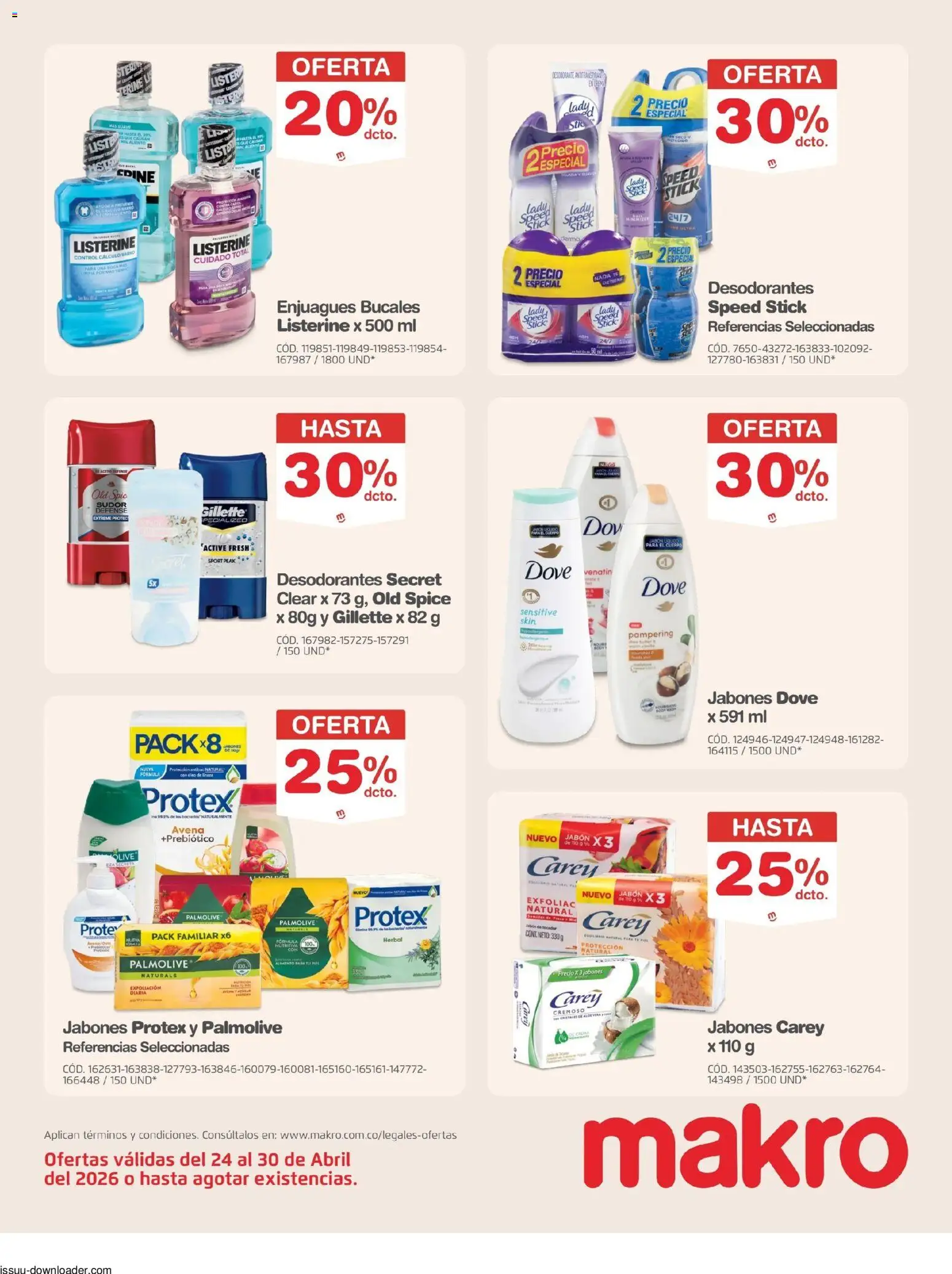 Makro revista - valida desde el 24.04.2026 | Página: 25