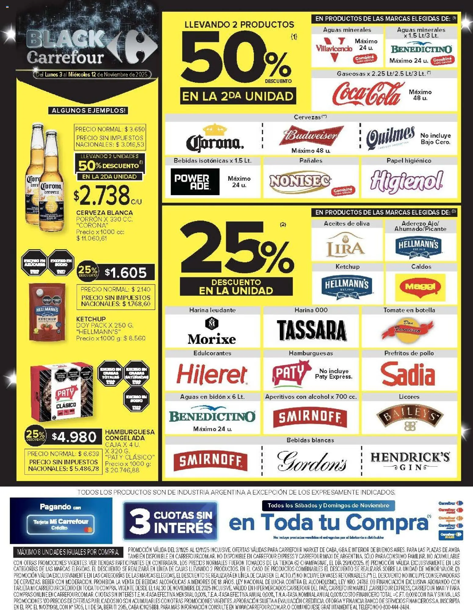 Carrefour Market catálogo │ válido desde el 03.11.2025 | Página: 9 | Productos: Papel higiénico, Caso, Banco, Oliva