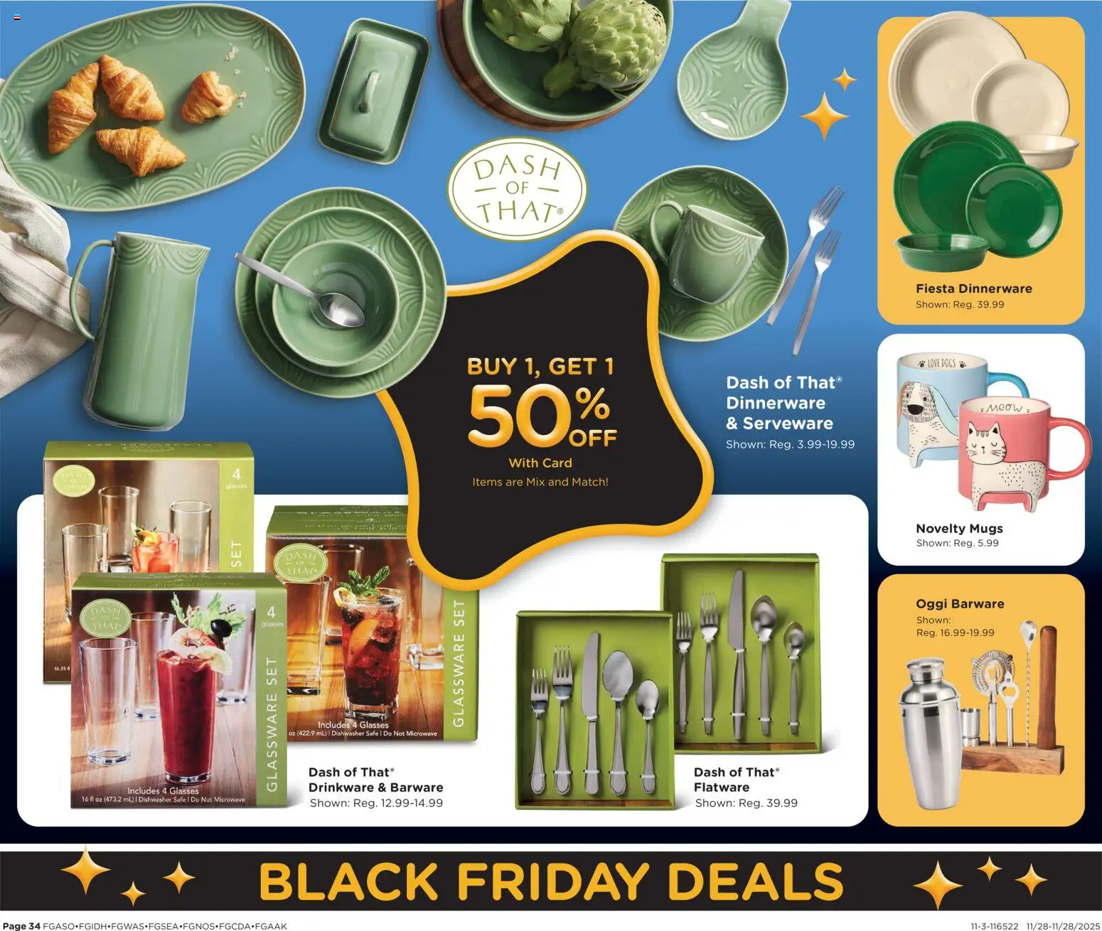 Fred Meyer Black Friday  - valid from 28.11.2025 | Page: 35 | Products: Safe, Microwave, Glasses, Dishwasher