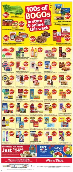 Preview of Winn Dixie weekly ads valid from 17.12.2025 | Page: 6